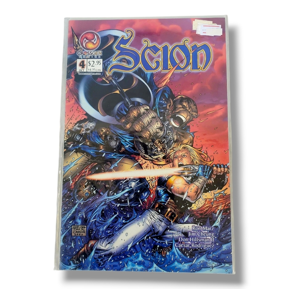 Scion #4 2000 CrossGen High Grade Comic Book G76-65 Bagged And Boarded